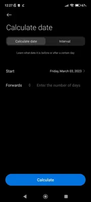 Mi Calendar android App screenshot 5