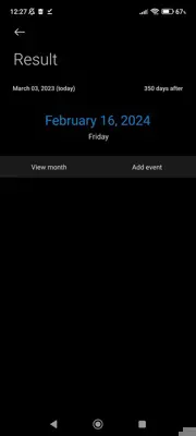 Mi Calendar android App screenshot 6